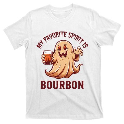 My Favorite Spirit Is Bourbon Bourbon Lover Gifts T-Shirt