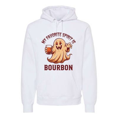 My Favorite Spirit Is Bourbon Bourbon Lover Gifts Premium Hoodie