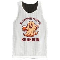 My Favorite Spirit Is Bourbon Bourbon Lover Gifts Mesh Reversible Basketball Jersey Tank