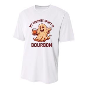 My Favorite Spirit Is Bourbon Bourbon Lover Gifts Youth Performance Sprint T-Shirt