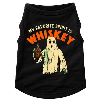 My Favorite Spirit Is Whiskey Doggie Tank