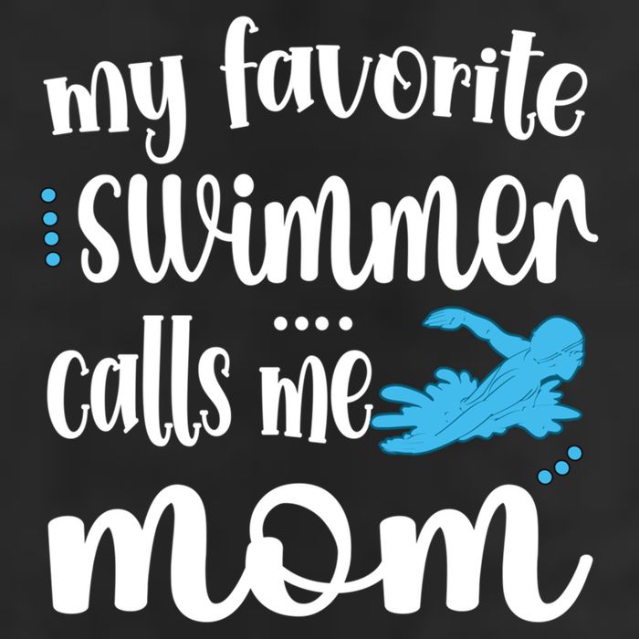 My Favorite Swimmer Calls Me Swim Mom Swimming Mama Gift Hat
