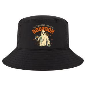 My Favorite Spirit Is Bourbon Funny Ghost Halloween Costume Cool Comfort Performance Bucket Hat