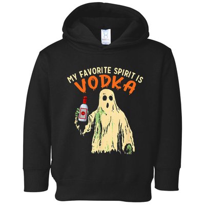 My Favorite Spirit Is Vodka Funny Halloween Party Adult Toddler Hoodie
