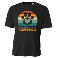 Made For Saving Animals Veterinarian Cooling Performance Crew T-Shirt