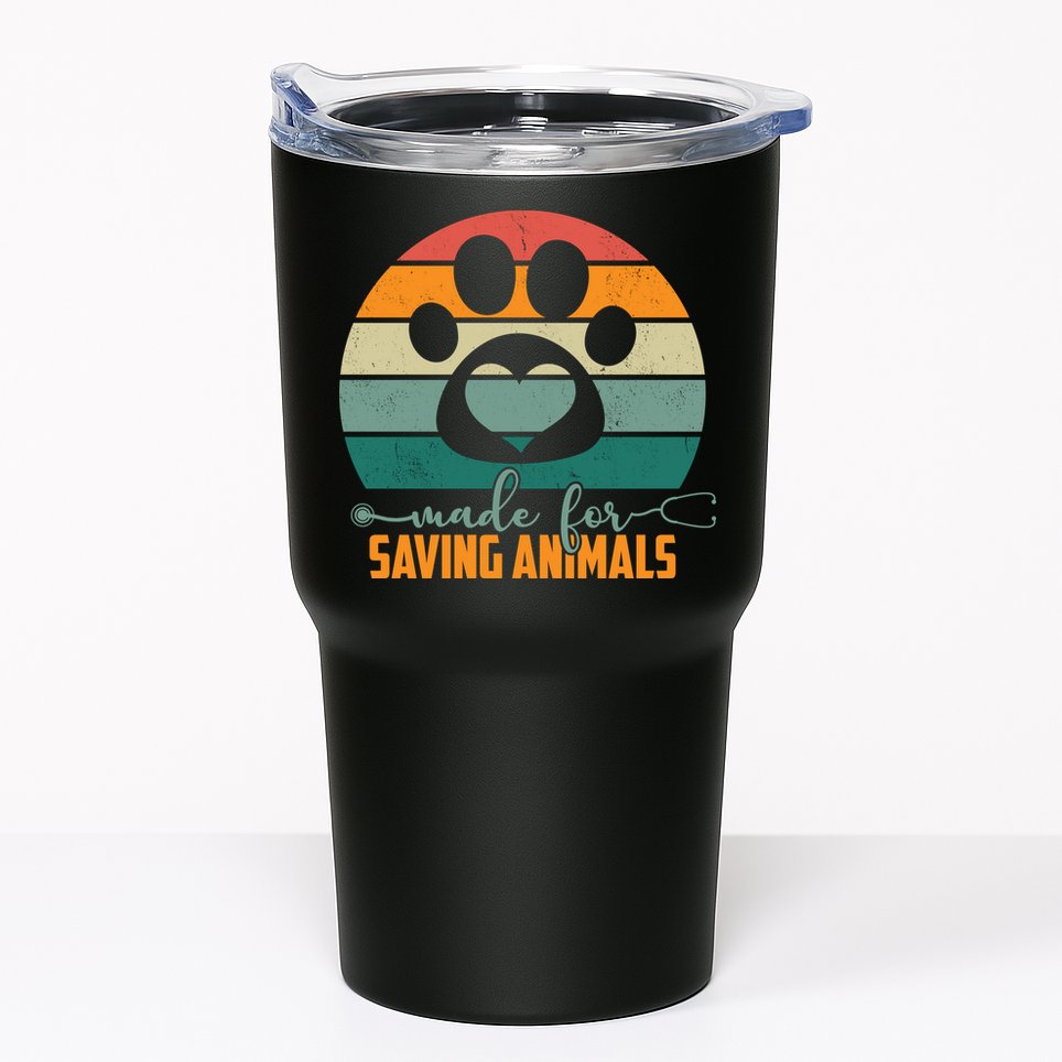 Made For Saving Animals Veterinarian Tumbler