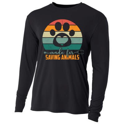 Made For Saving Animals Veterinarian Cooling Performance Long Sleeve Crew