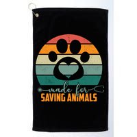 Made For Saving Animals Veterinarian Golf Towel