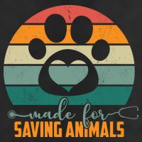 Made For Saving Animals Veterinarian Golf Towel