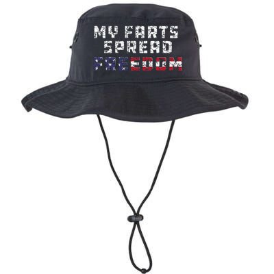 My Farts Spread Freedom Redneck Country Joke USA Flag Humor Legacy Cool Fit Booney Bucket Hat