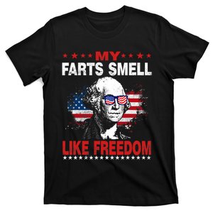 My Farts Smell Like Freedom 4th Of July For Patriotic Of Usa T-Shirt