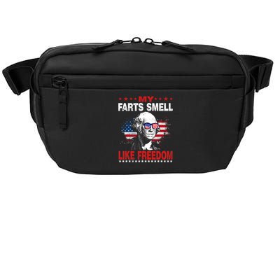 My Farts Smell Like Freedom 4th Of July For Patriotic Of Usa Crossbody Pack