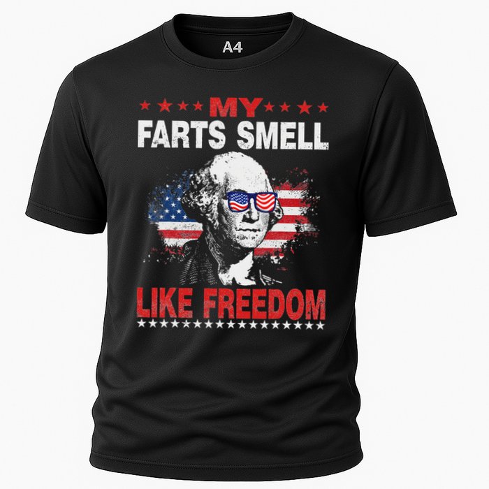 My Farts Smell Like Freedom 4th Of July For Patriotic Of Usa Cooling Performance Crew T-Shirt