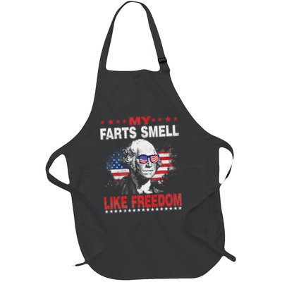 My Farts Smell Like Freedom 4th Of July For Patriotic Of Usa Apron