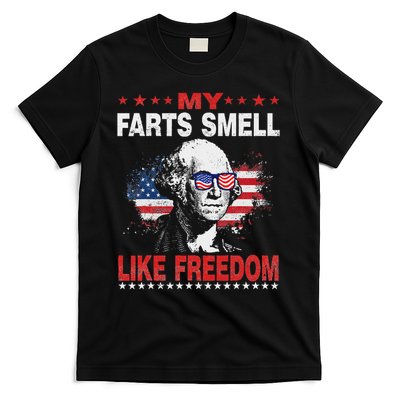 My Farts Smell Like Freedom 4th Of July For Patriotic Of Usa T-Shirt