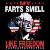 My Farts Smell Like Freedom 4th Of July For Patriotic Of Usa 16 in Basic Backpack