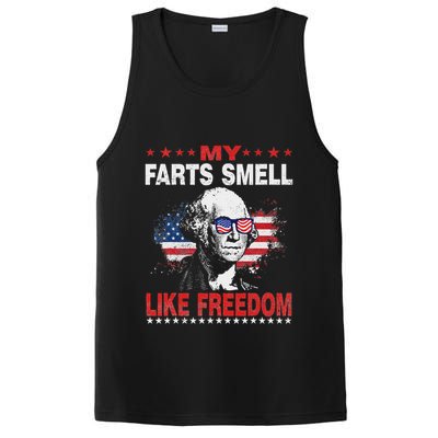 My Farts Smell Like Freedom 4th Of July For Patriotic Of Usa PosiCharge Competitor Tank