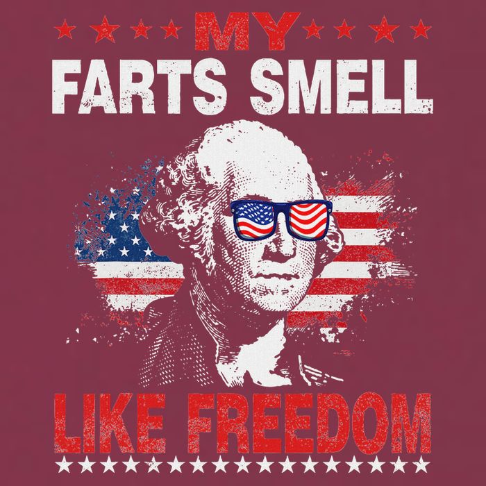 My Farts Smell Like Freedom 4th Of July For Patriotic Of Usa 16oz Travel Tumbler