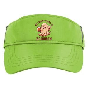 My Favorite Spirit Is Bourbon | Bourbon Lover Gifts Adult Drive Performance Visor