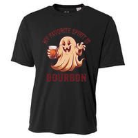 My Favorite Spirit Is Bourbon | Bourbon Lover Gifts Cooling Performance Crew T-Shirt