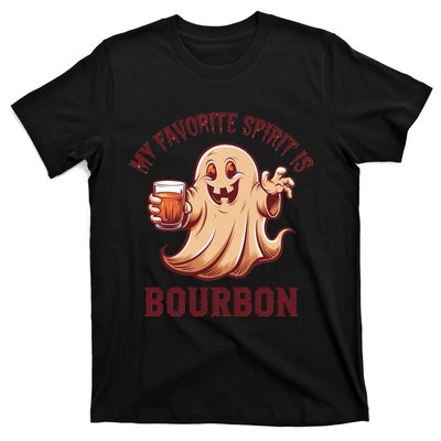 My Favorite Spirit Is Bourbon | Bourbon Lover Gifts T-Shirt