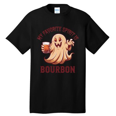 My Favorite Spirit Is Bourbon | Bourbon Lover Gifts Tall T-Shirt