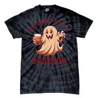 My Favorite Spirit Is Bourbon | Bourbon Lover Gifts Tie-Dye T-Shirt