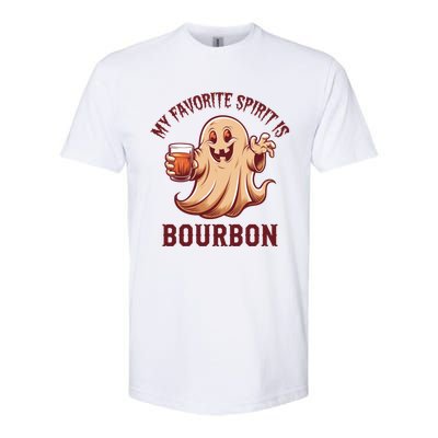 My Favorite Spirit Is Bourbon | Bourbon Lover Gifts Softstyle CVC T-Shirt