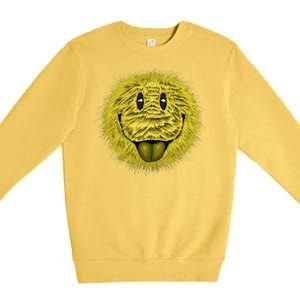 Ma Fur Smiley Pet Premium Crewneck Sweatshirt