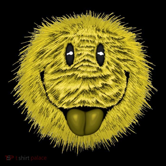 Ma Fur Smiley Pet Wool Snapback Cap
