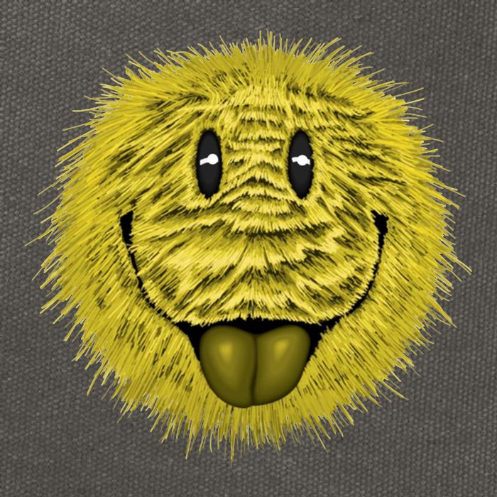 Ma Fur Smiley Pet Cotton Canvas Backpack