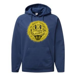 Ma Fur Smiley Pet Performance Fleece Hoodie