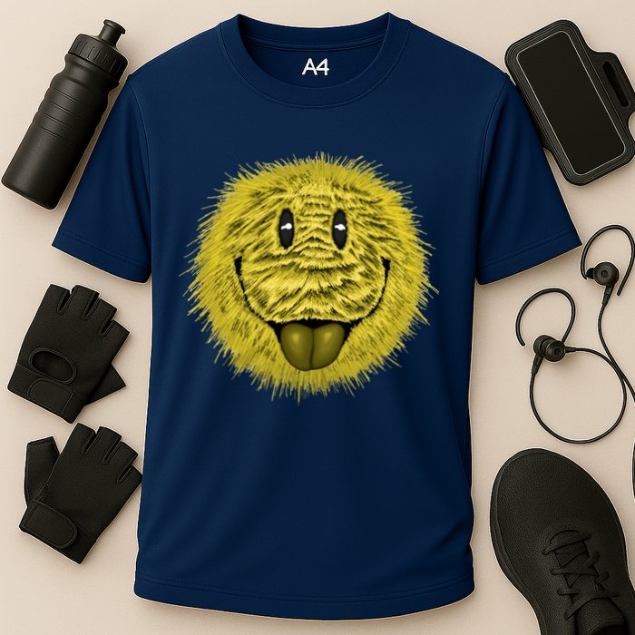 Ma Fur Smiley Pet Cooling Performance Crew T-Shirt