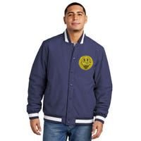 Ma Fur Smiley Pet Insulated Varsity Jacket