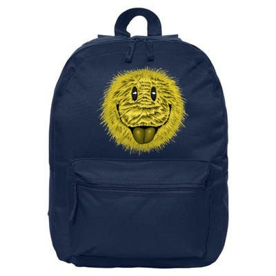 Ma Fur Smiley Pet 16 in Basic Backpack