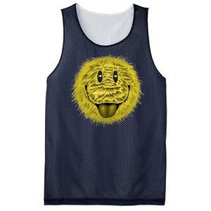 Ma Fur Smiley Pet Mesh Reversible Basketball Jersey Tank