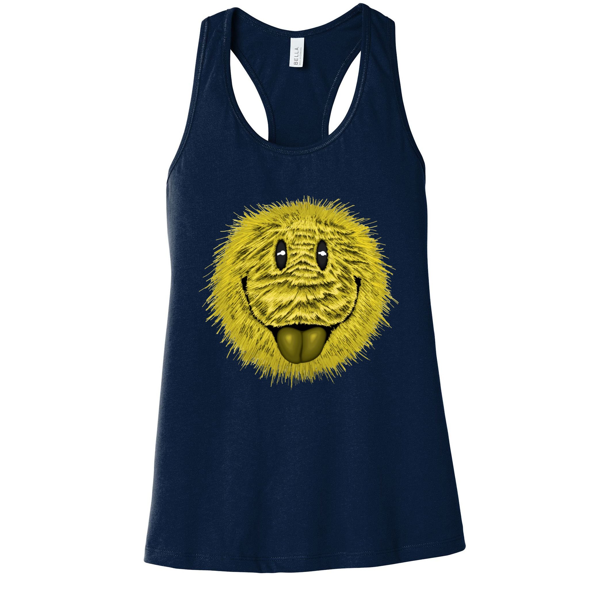 Ma Fur Smiley Pet Womens Tank Top