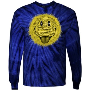 Ma Fur Smiley Pet Tie-Dye Long Sleeve Shirt