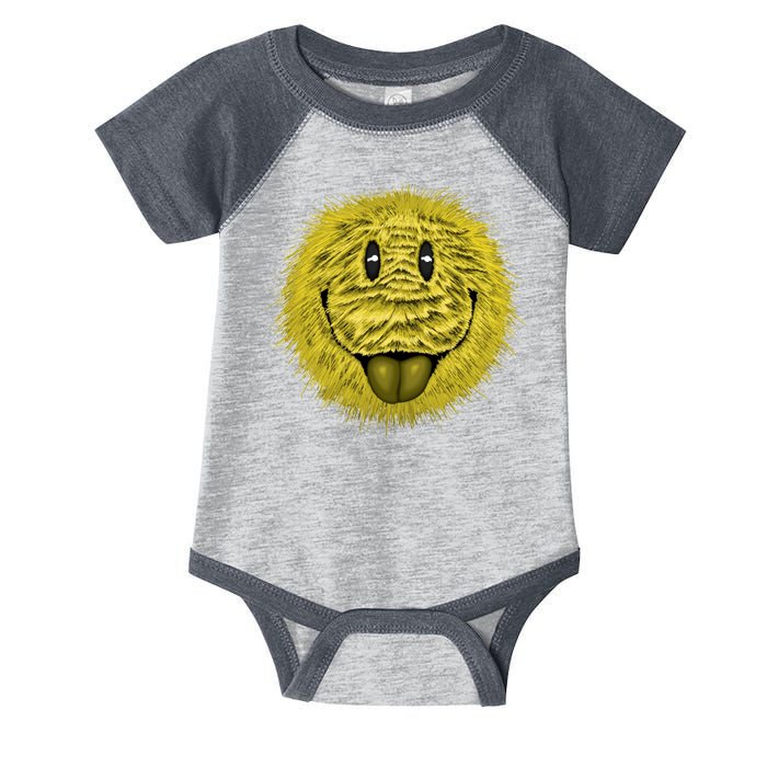 Ma Fur Smiley Pet Infant Baby Jersey Bodysuit