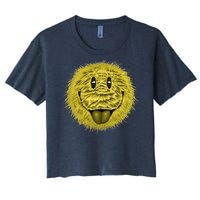 Ma Fur Smiley Pet Women's Crop Top Tee