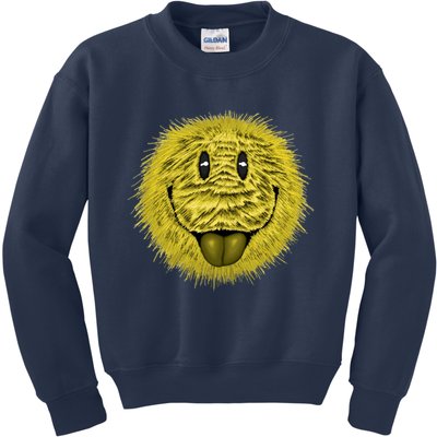 Ma Fur Smiley Pet Kids Sweatshirt