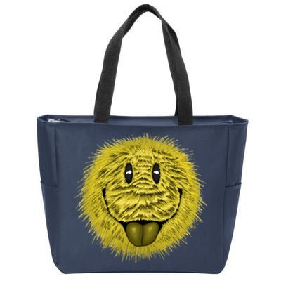 Ma Fur Smiley Pet Zip Tote Bag