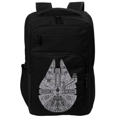 MILLENNIUM FALCON Sketch Impact Tech Backpack