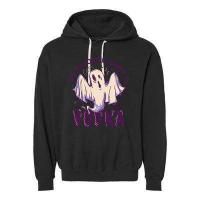 My Favorite Spirit Is Vodka Garment-Dyed Fleece Hoodie