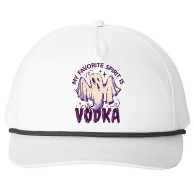 My Favorite Spirit Is Vodka Snapback Five-Panel Rope Hat