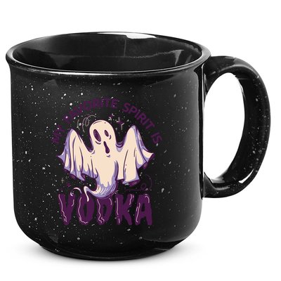 My Favorite Spirit Is Vodka 15oz Campfire Ceramic Mug