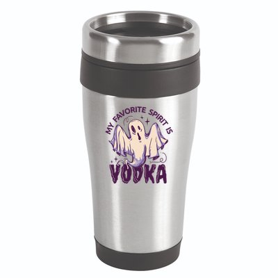 My Favorite Spirit Is Vodka 16oz Travel Tumbler