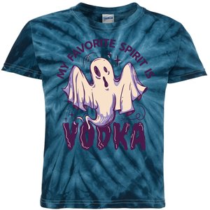 My Favorite Spirit Is Vodka Kids Tie-Dye T-Shirt