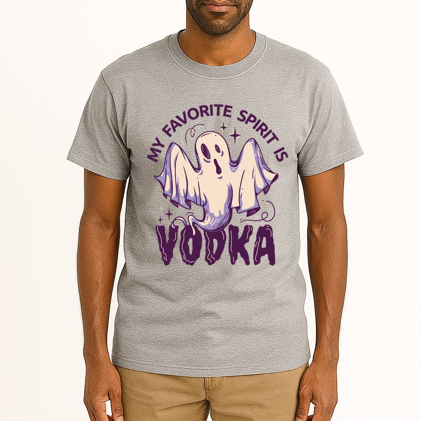 My Favorite Spirit Is Vodka Tall T-Shirt
