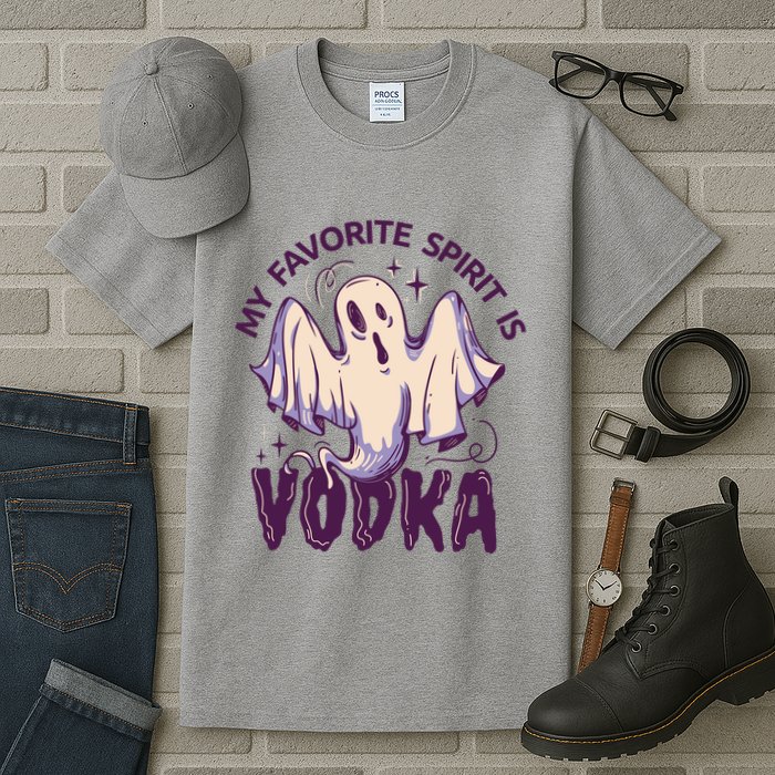 My Favorite Spirit Is Vodka Tall T-Shirt